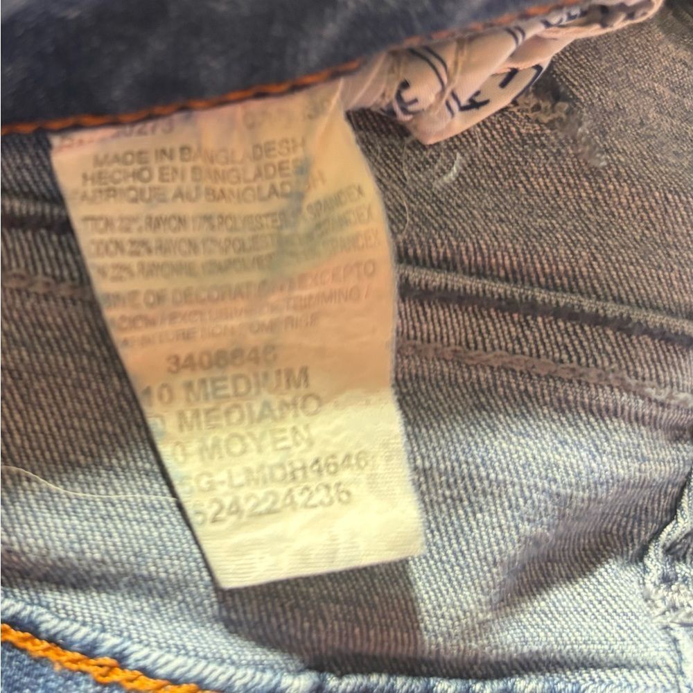 Lee Classic Women's Light Blue Denim Jeans Size 10 EPC - Picture 7 of 7